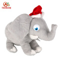 SA8000 Socia Audit wholesale customized plush gray animal elephant stuffed toy with big ears